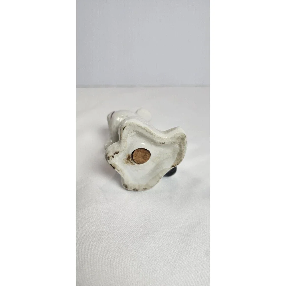 Van Tellingen Lamb Hugger Salt Shaker Missing The Girl‎ Pepper Vintage Ceramic